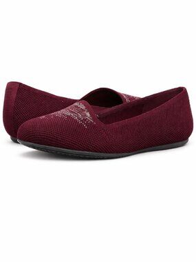 Softwalk Sicily Ballet Flats Size 7M Burgundy